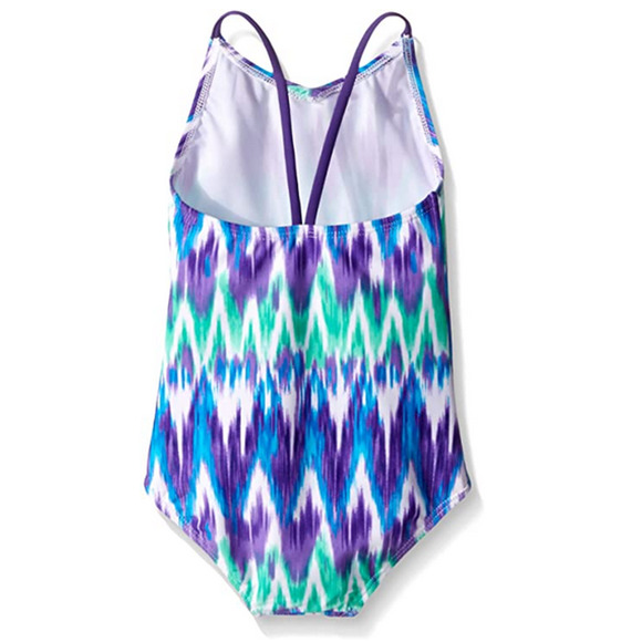 Kanu Surf Kelly One Piece Swimsuit Purple Size 14 - Picture 2 of 2